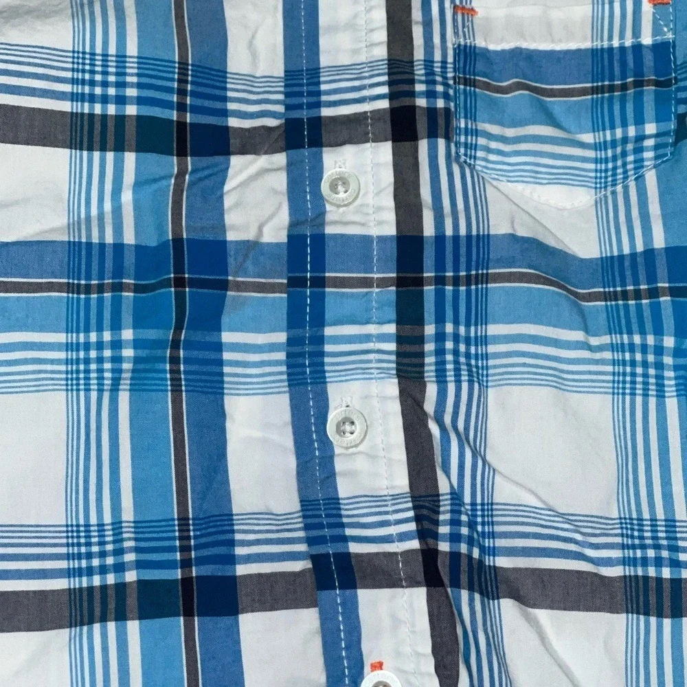 Boys tolddler size 2T shirt top Carter's Plaid Button Down Shirt dress up